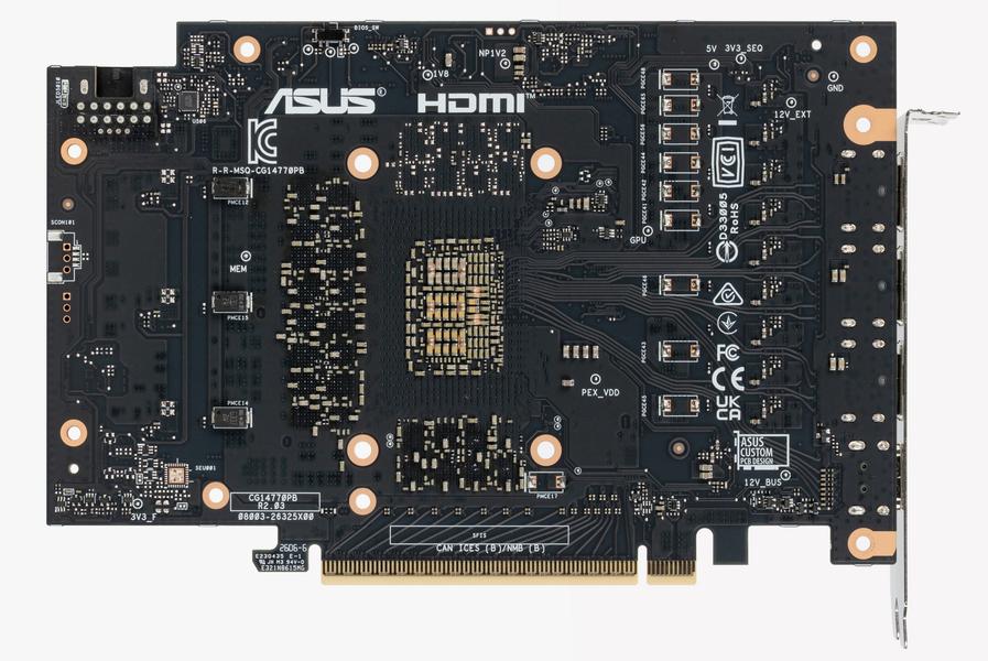 Видеокарта Asus Prime GeForce RTX 5070 OC White (12 ГБ):, фото 10