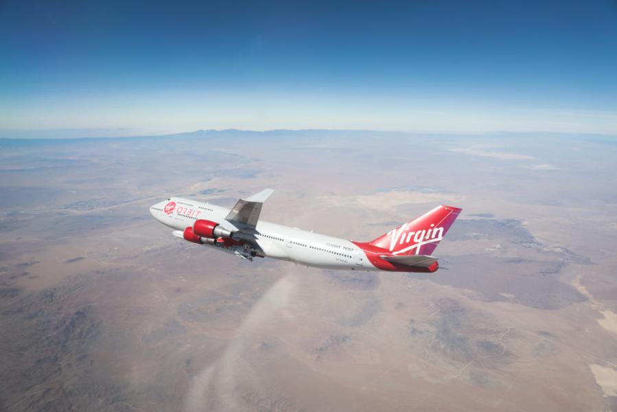 Virgin Orbit готовится к первому тесту, в рамках которого ракету LauncherOne сбросят с самолёта Boeing 747 Cosmic Girl, фото 2