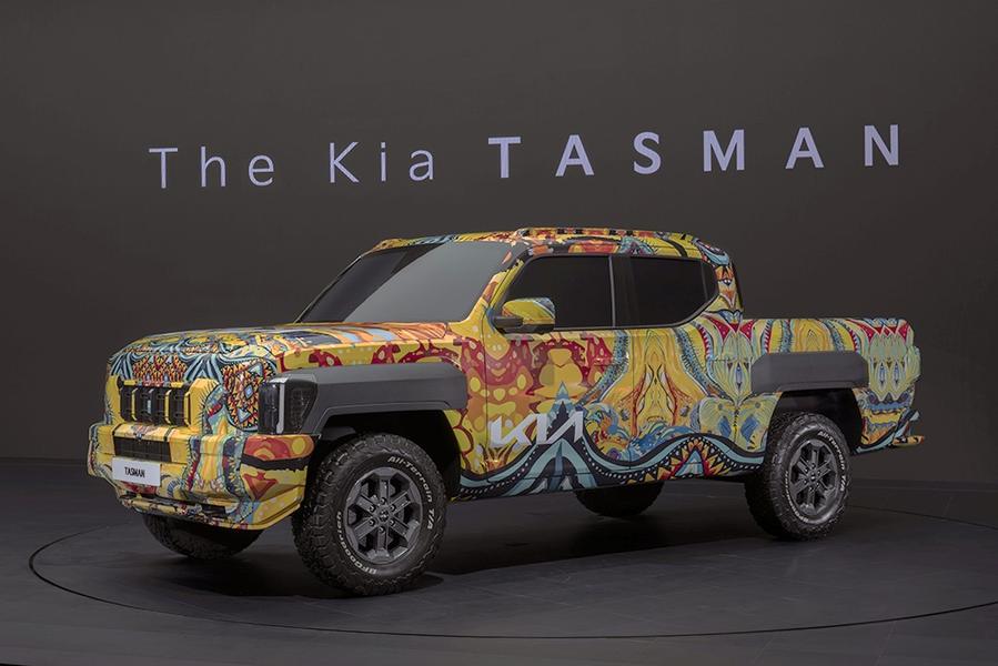Kia впервые показала рамный внедорожник Tasman на публике, фото 3