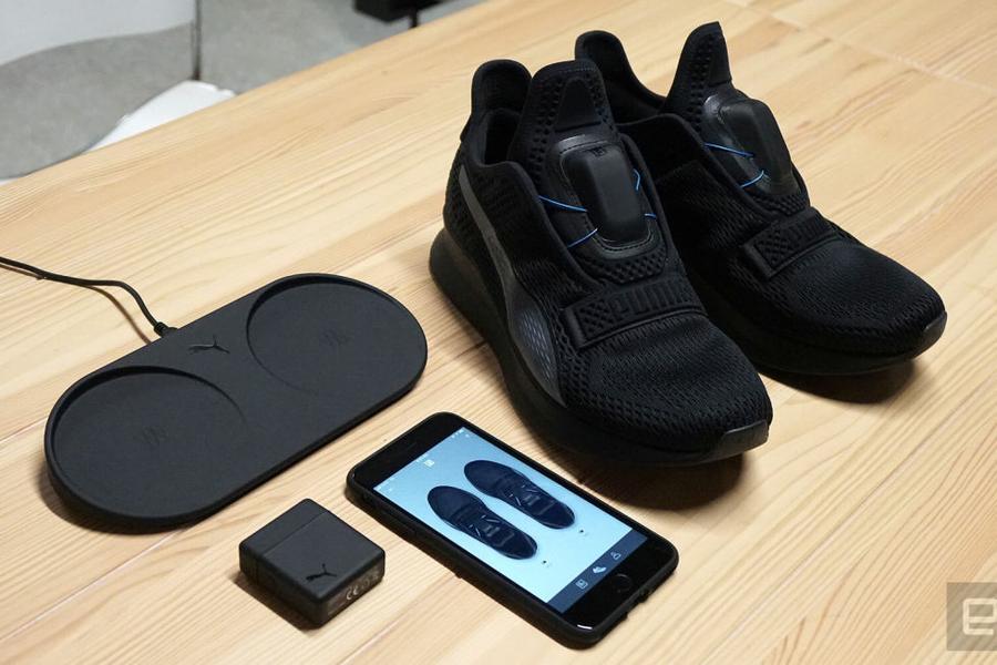 В погоне за Nike. Puma представила собственные самозашнуровывающиеся кроссовки с управлением со смартфона, фото 1