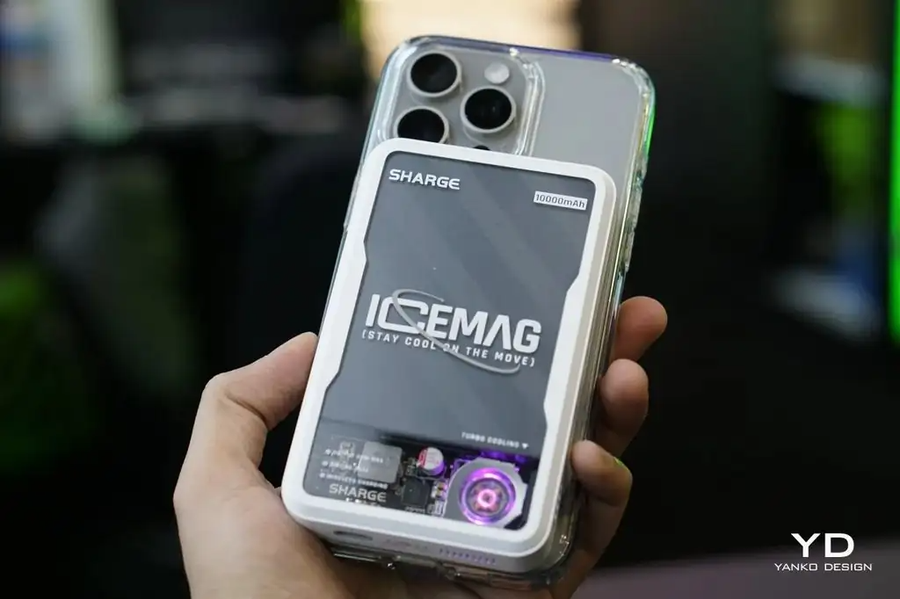 Представлен первый в мире внешний аккумулятор MagSafe со встроенным вентилятором, прозрачным корпусом и подсветкой, фото 1