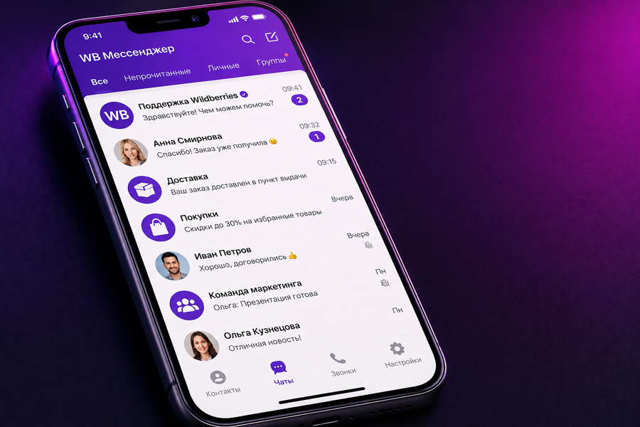 Wildberries собирается подвинуть Telegram и Max? У Wildberries может появиться свой мессенджер