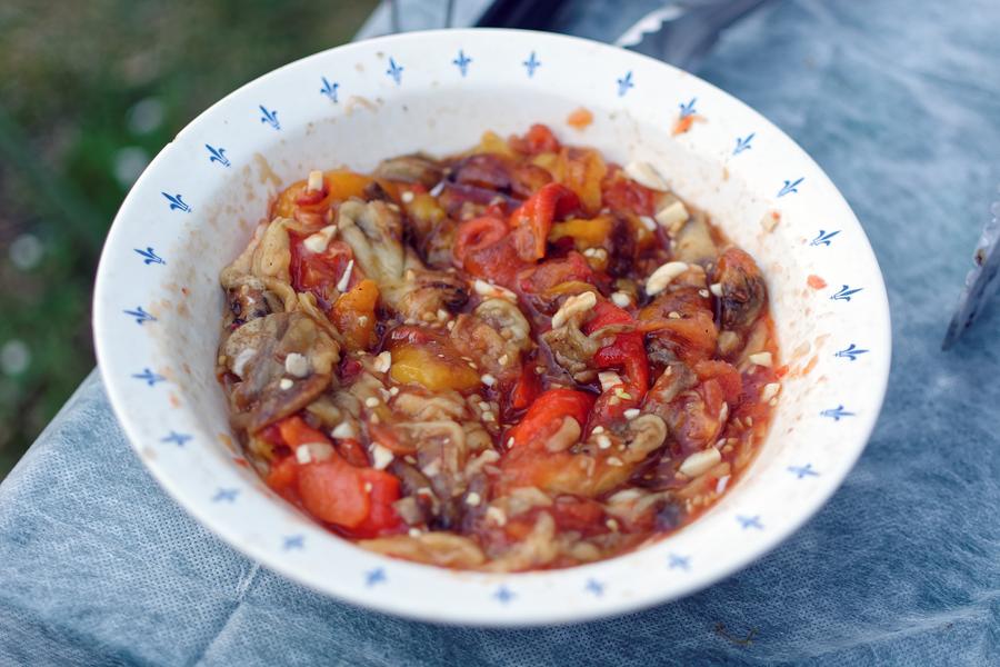 Армянская закуска из овощей-гриль