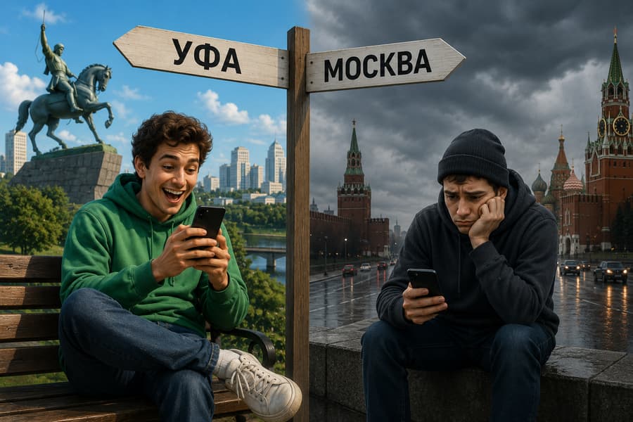 Уфа стала столицей мобильного интернета в России — Москва отстает более чем в два раза