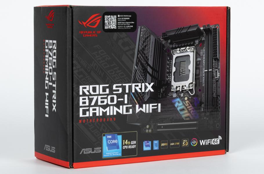Материнская плата Asus ROG Strix B760-I Gaming WiFi на чипсете Intel B760:, фото 2