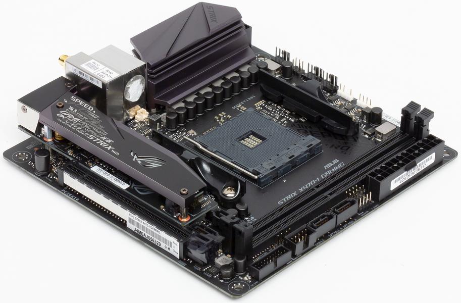 Материнская плата Asus ROG Strix X470-I Gaming на чипсете Х470 (AMD AM4):, фото 15