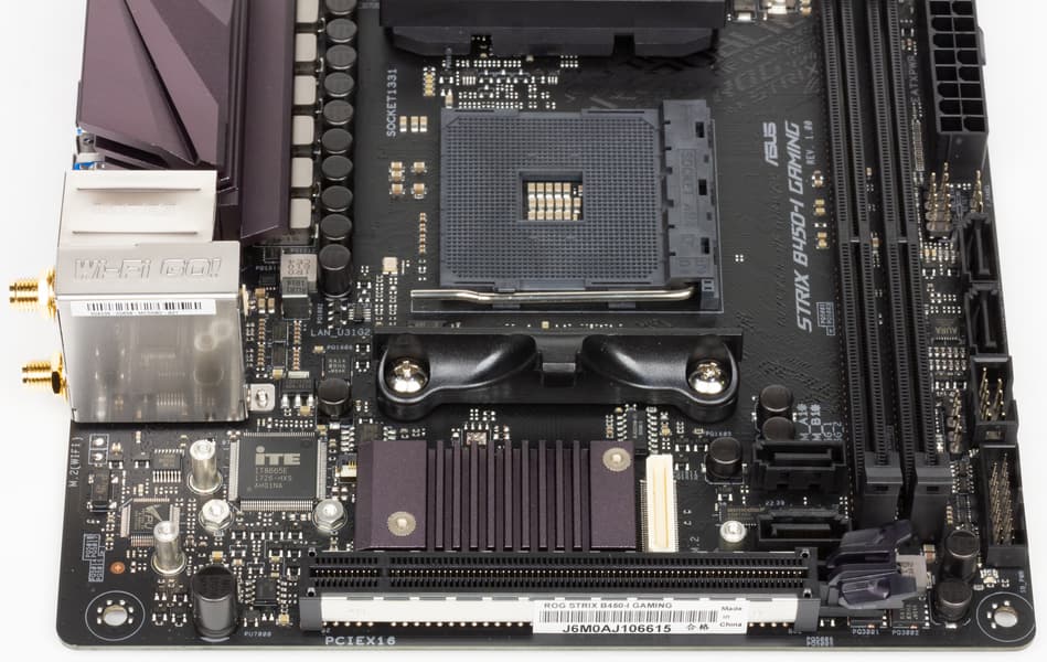 Материнская плата Asus ROG Strix B450-I Gaming:, фото 10