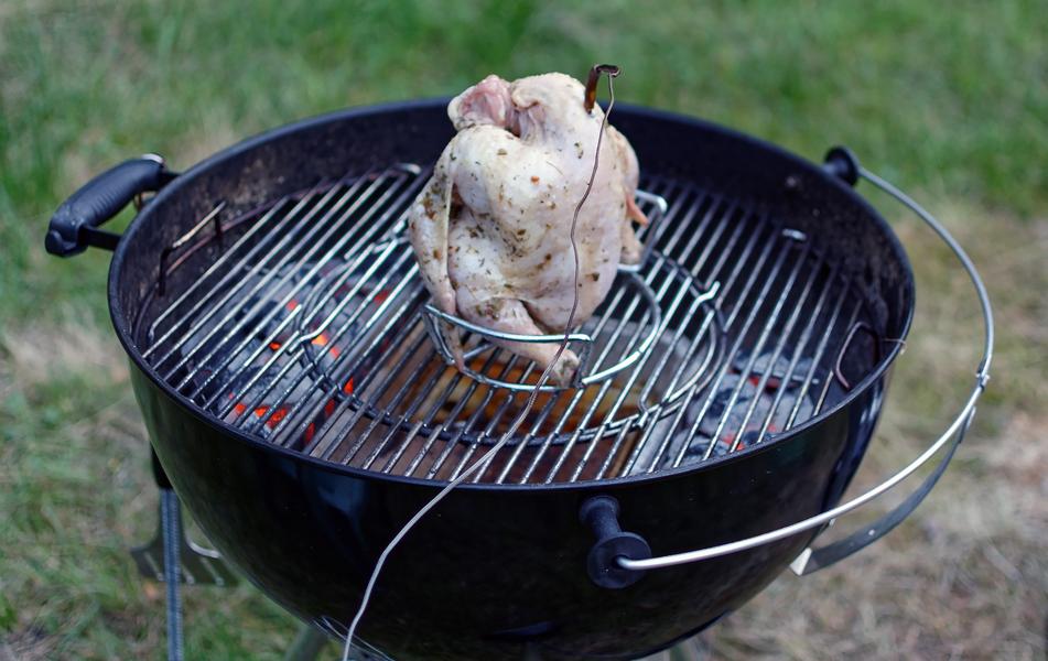 Сферический угольный гриль Weber Master-Touch Gourmet Barbeque System:, фото 64