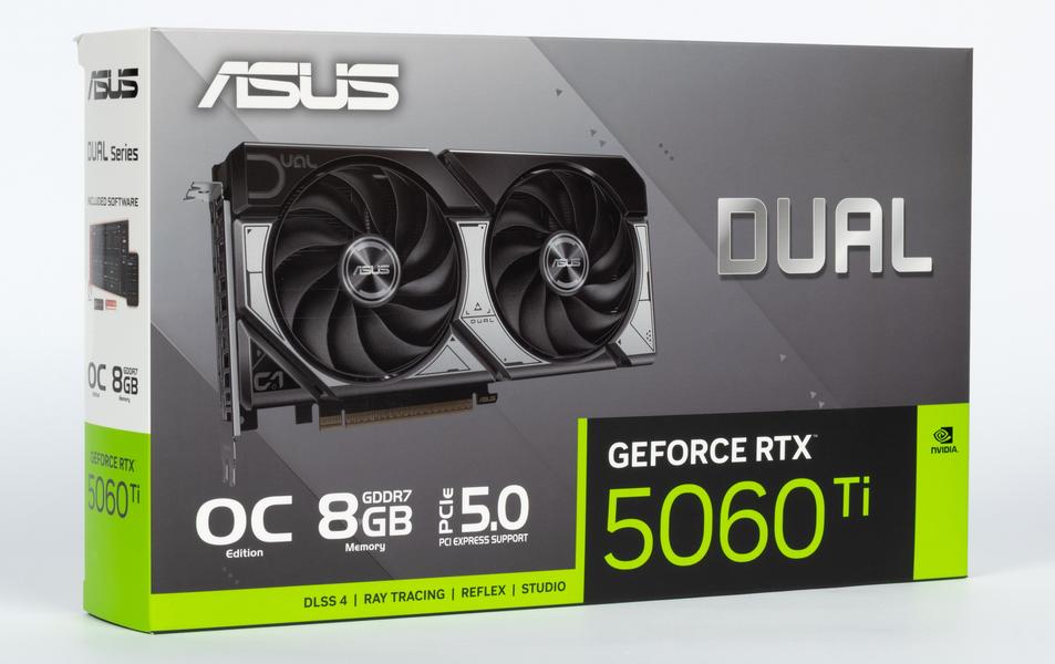 Видеокарта Asus Dual GeForce RTX 5060 Ti OC (8 ГБ):, фото 28