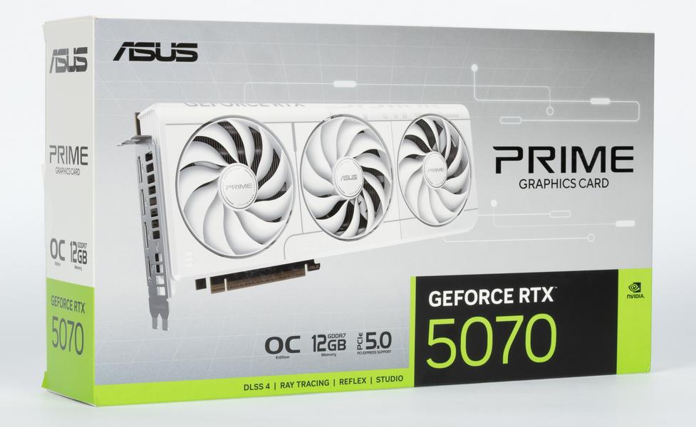 Видеокарта Asus Prime GeForce RTX 5070 OC White (12 ГБ):, фото 30