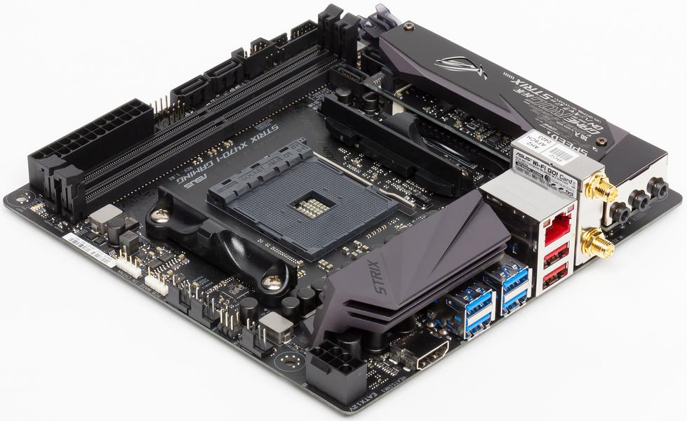 Материнская плата Asus ROG Strix X470-I Gaming на чипсете Х470 (AMD AM4):, фото 1