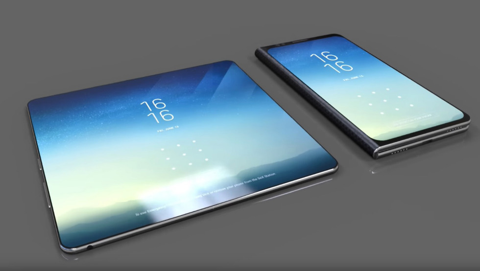Первый смартфон Samsung со сгибающимся дисплеем получит дополнительный экран снаружи