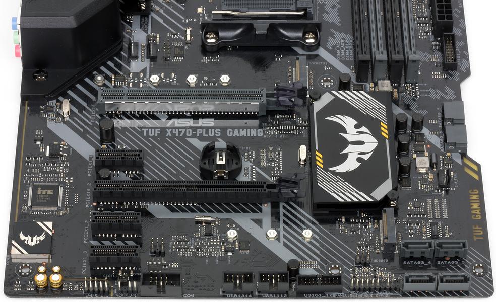 Материнская плата Asus TUF X470-Plus Gaming на чипсете Х470 (AMD AM4):, фото 5