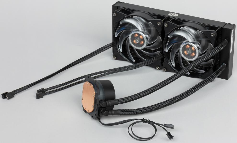Система жидкостного охлаждения Cooler Master MasterLiquid ML240L RGB, фото 7