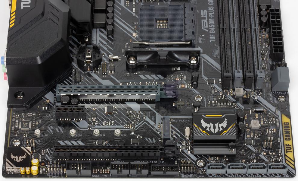 Материнская плата Asus TUF B450M-Plus Gaming формата microATX:, фото 10