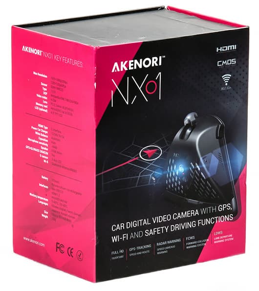 Автомобильный видеорегистратор Akenori NX01