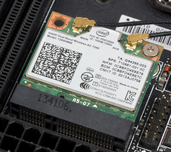 Внешний вид Intel Dual Band Wireless-AC 7260 Plus Bluetooth Внешний вид Intel Dual Band Wireless-AC 7260 Plus Bluetooth
