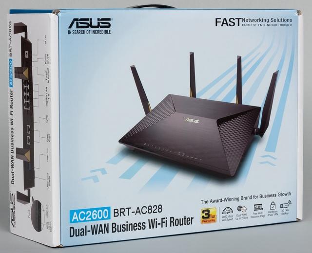Упаковка Asus BRT-AC828 Упаковка Asus BRT-AC828