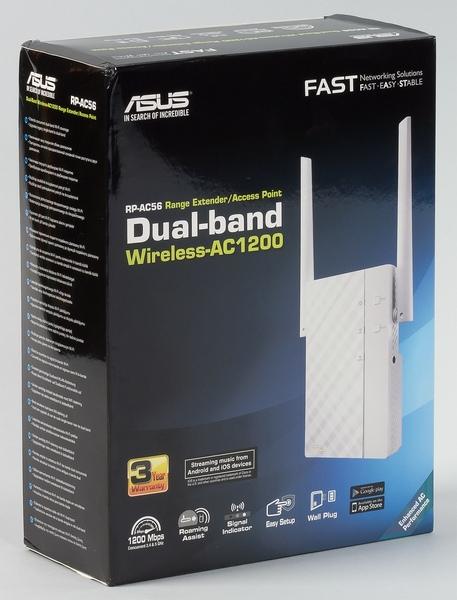 Упаковка Asus RP-AC56 Упаковка Asus RP-AC56