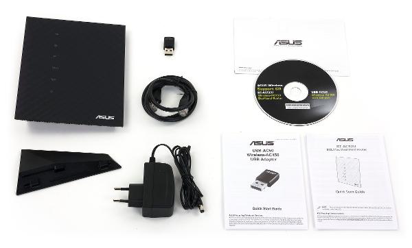 Комплект поставки Asus RT-AC52U Комплект поставки Asus RT-AC52U