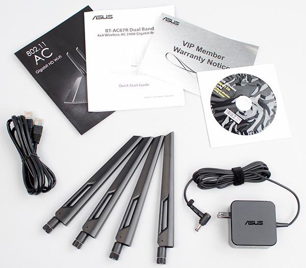Комплект поставки Asus RT-AC87U Комплект поставки Asus RT-AC87U