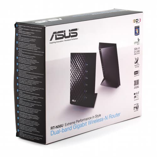 Коробка беспроводного роутера ASUS RT-N56U Коробка беспроводного роутера ASUS RT-N56U