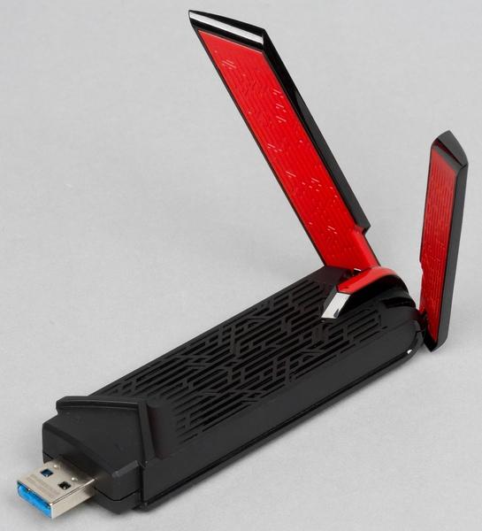 Внешний вид Asus USB-AC68 Внешний вид Asus USB-AC68