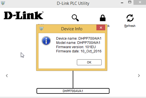 Фирменная утилита D-Link DHP-P700AV Фирменная утилита D-Link DHP-P700AV