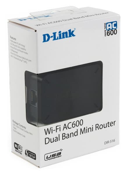 Упаковка D-Link DIR-516 Упаковка D-Link DIR-516