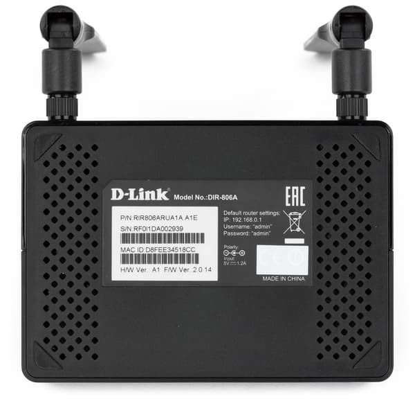 Внешний вид D-Link DIR-806A Внешний вид D-Link DIR-806A