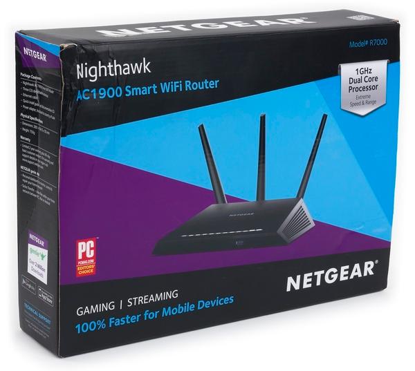 Упаковка Netgear R7000 Упаковка Netgear R7000