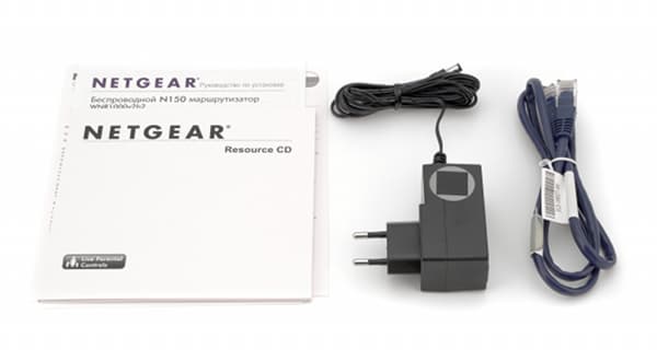 Netgear WNR1000: Комплект поставки Netgear WNR1000: Комплект поставки