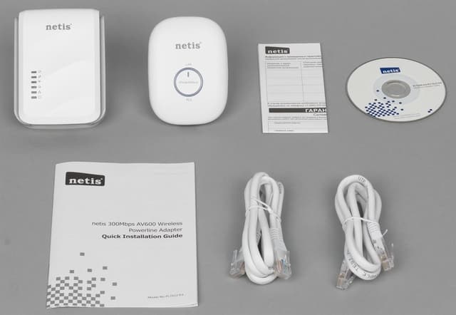Комплект поставки Netis PL7622KIT