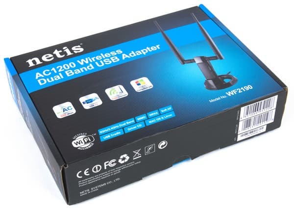 Упаковка Netis WF2190 Упаковка Netis WF2190