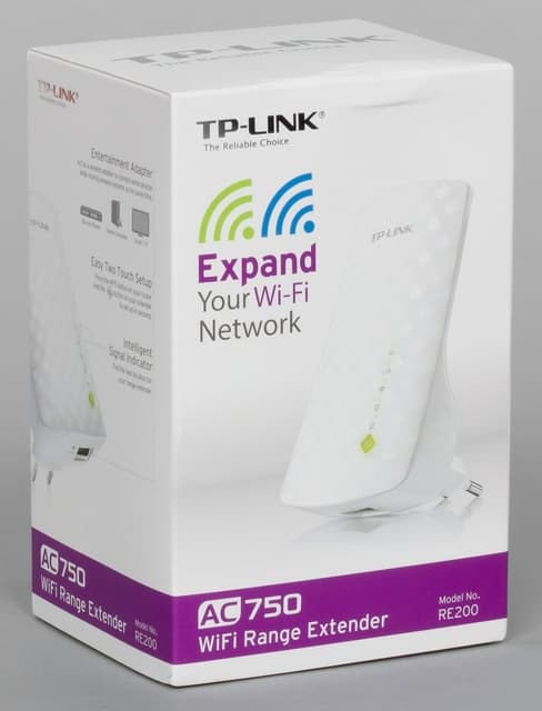 Упаковка TP-Link Archer RE200 Упаковка TP-Link Archer RE200