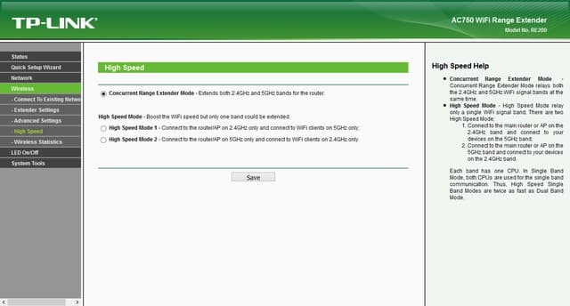 Настройка TP-Link Archer RE200 Настройка TP-Link Archer RE200