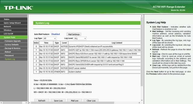 Настройка TP-Link Archer RE200 Настройка TP-Link Archer RE200