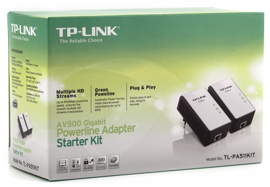 Упаковка TP-Link TL-PA511KIT Упаковка TP-Link TL-PA511KIT