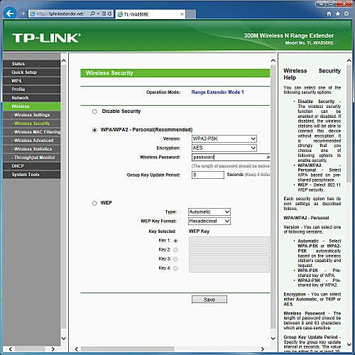 Настройка TP-Link TL-WA850RE
