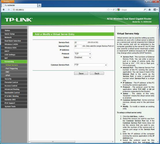 Настройка роутера TP-Link TL-WDR4300 Настрока роутера TP-Link TL-WDR4300