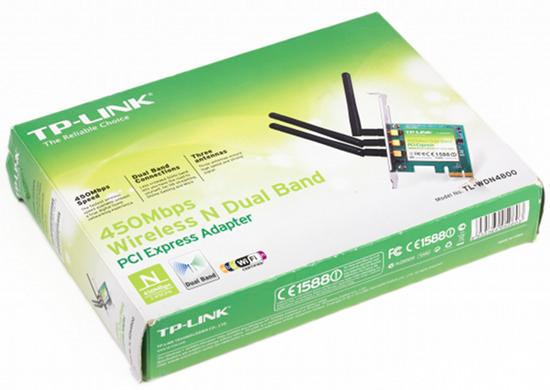 Упаковка адаптера TP-Link TL-WDN4800 Упаковка адаптера TP-Link TL-WDN4800