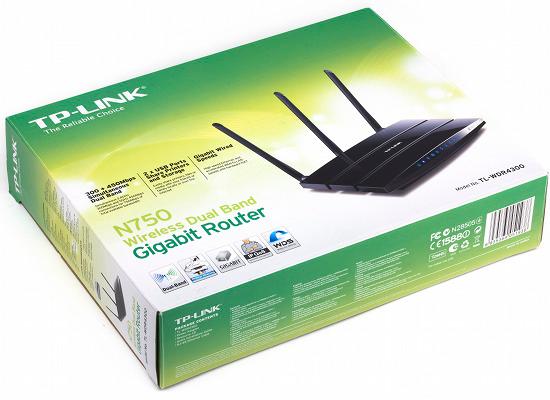 Упаковка роутера TP-Link TL-WDR4300 Упаковка роутера TP-Link TL-WDR4300