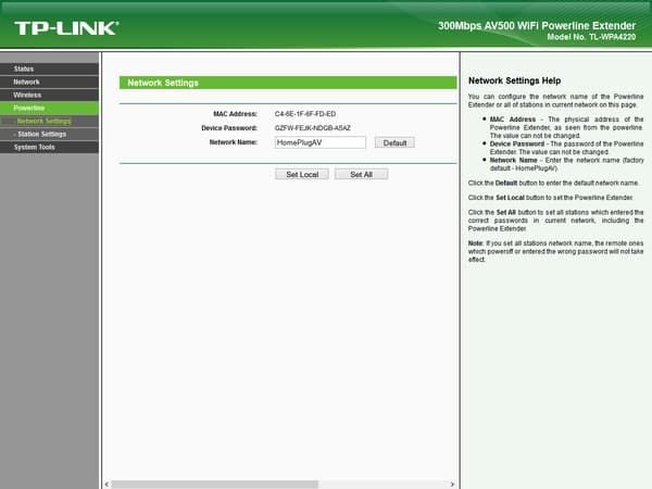 Настройка TP-Link TL-WPA4220 Настройка TP-Link TL-WPA4220