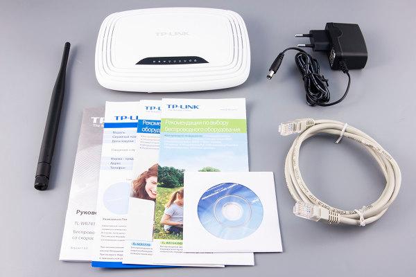 Комплект поставки роутера TP-Link TL-WR741ND Комплект поставки роутера TP-Link TL-WR741ND