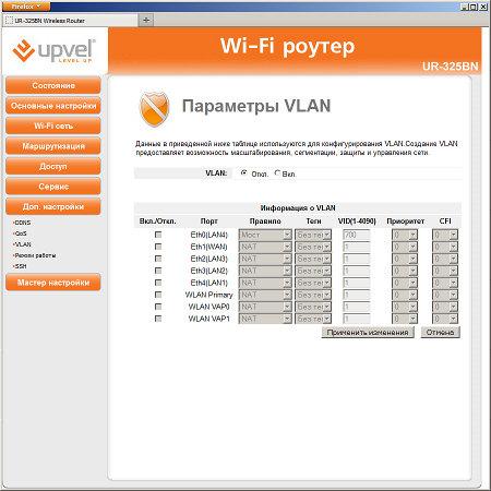Настройка роутера Upvel UR-325BN Настрока роутера Upvel UR-325BN
