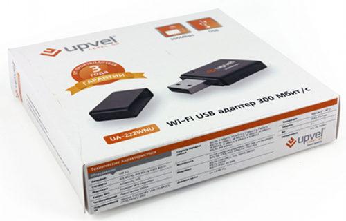 Упаковка адаптера UA-222WNU Упаковка адаптера UA-222WNU