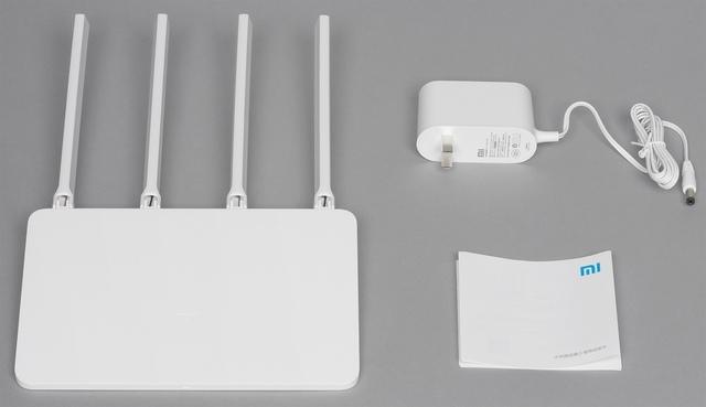 Комплект поставки Xiaomi Mi WiFi Router 3 Комплект поставки Xiaomi Mi WiFi Router 3