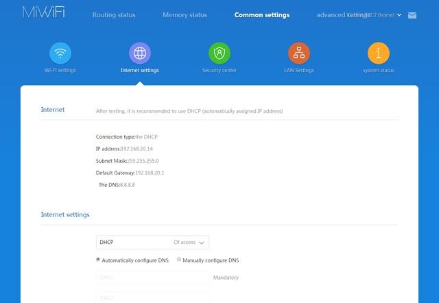 Настройка Xiaomi Mi WiFi Router 3 Настройка Xiaomi Mi WiFi Router 3