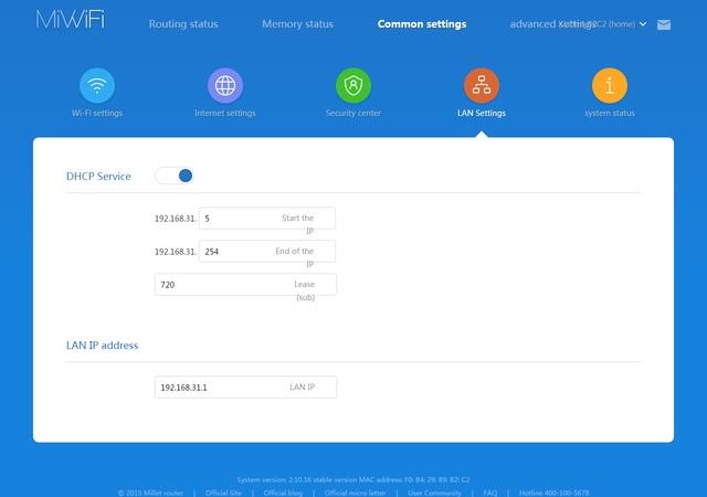 Настройка Xiaomi Mi WiFi Router 3 Настройка Xiaomi Mi WiFi Router 3