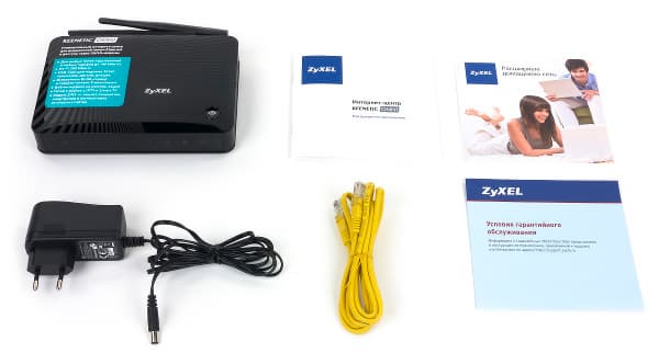 Комплект поставки Zyxel Keenetic Omni Комплект поставки Zyxel Keenetic Omni